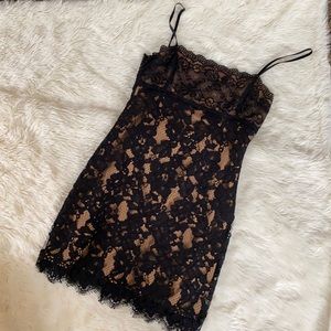 Majorelle Black Lace Dress!